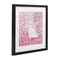 Stupell Industries Playful Flopsy Floral Rabbit Framed Print Under Glass, design by Clare Tupper